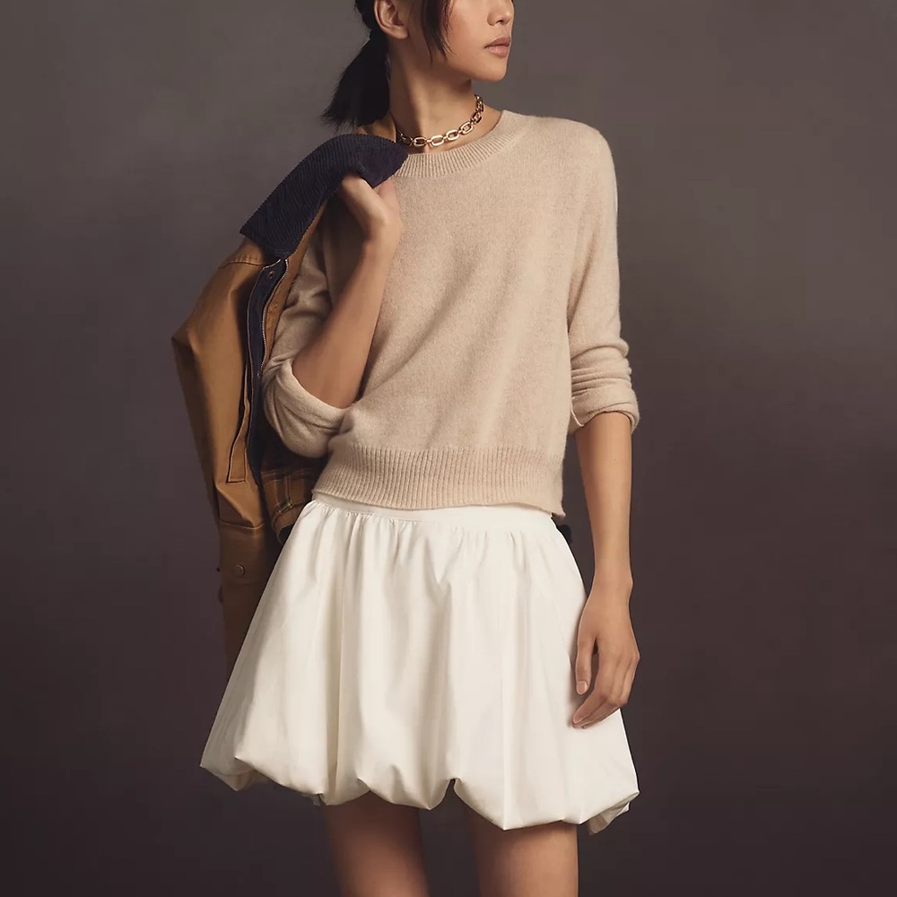 Reformation Sweater Dana Cashmere Crewneck Pullover Sz S - Picture 1 of 14